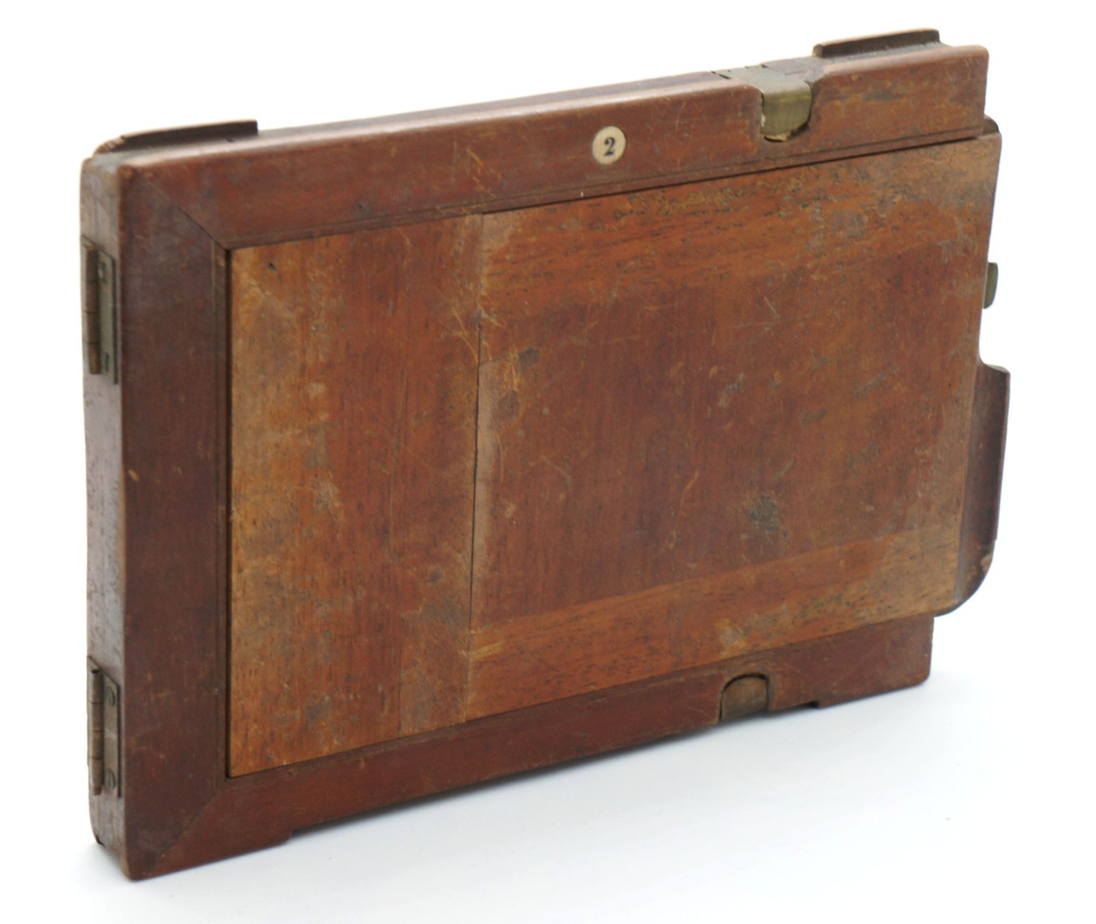 Vintage Wooden Mahogany Film Plate Holder for Large Format 4.5×6.5 ” Cameras