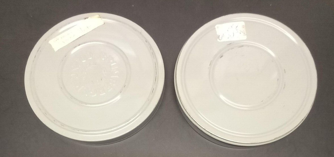 One Vintage Brumberger Co. 5″ Canister for 8mm film reel