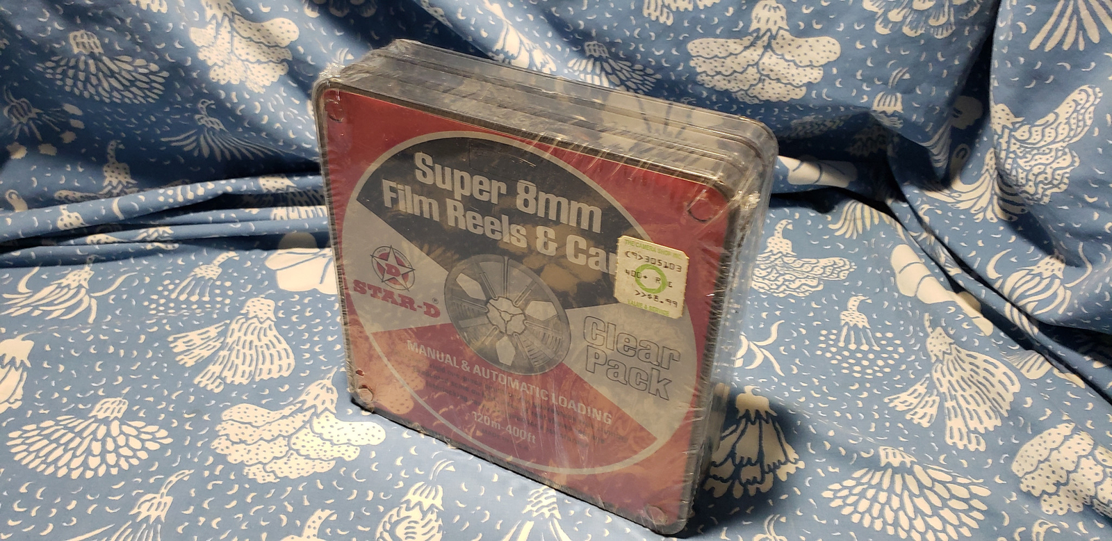 3 New Sealed Vintage Star-D Super 8mm Film Reels & Cans