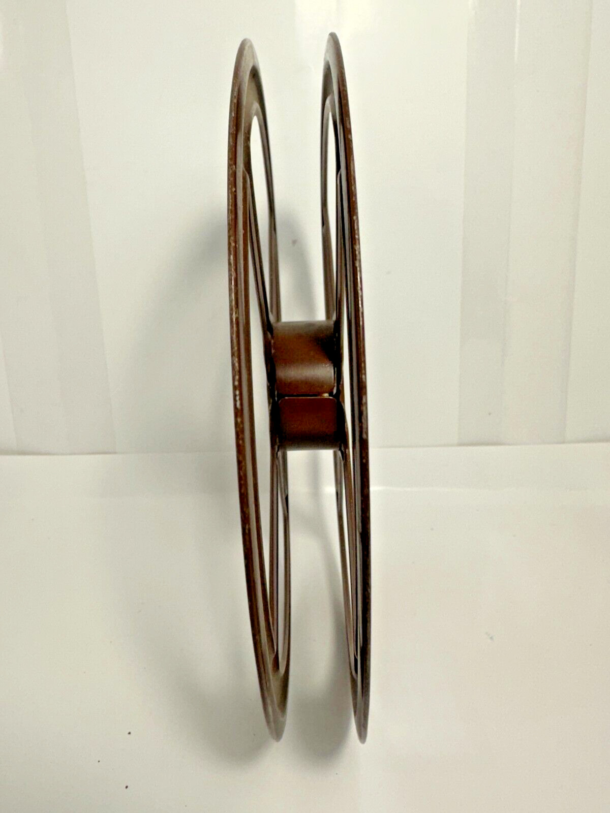 Vintage Metal 16mm Motion Picture Film Projector Empty 7″ Take-Up Reel 400′ (#3)