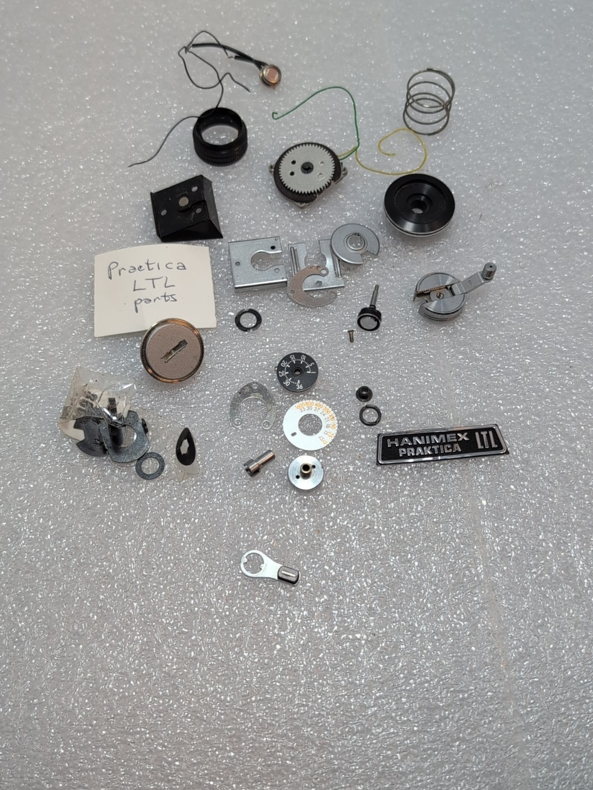Hanimex Praktica LTL Misc. SLR Camera Parts