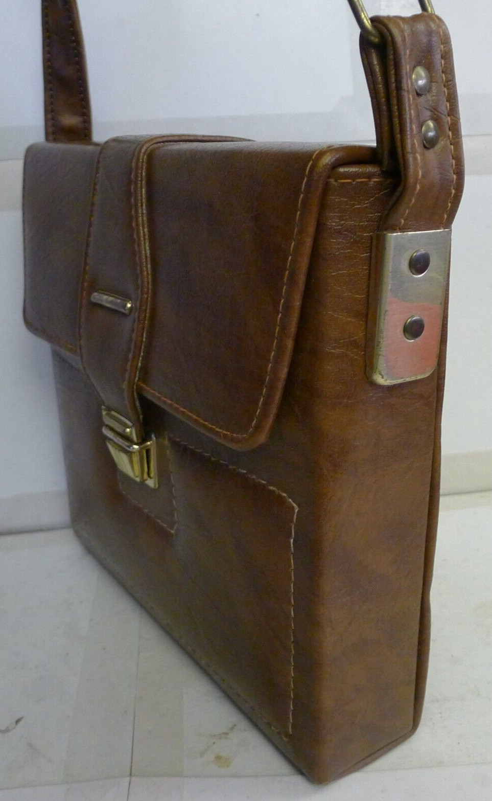 Camera Compartment Case for Polaroid Folding SX-70 Tan Camera & Accessories P71