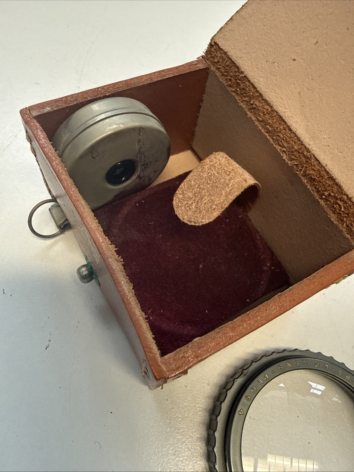 Polaroid Close-Up Lens Kit – 3 w/Leather Case -RARE