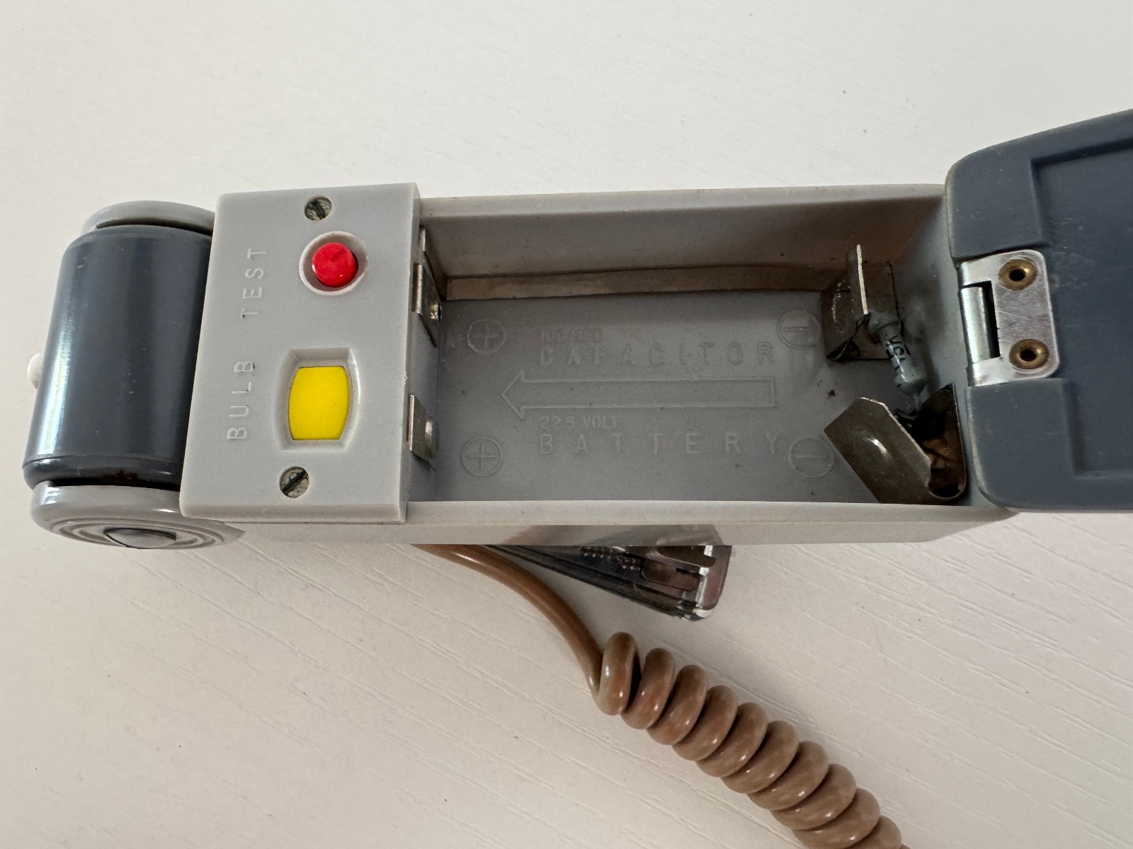 Vintage Honeywell Tilt-A-Mite Collapsible Flash Unit Untested