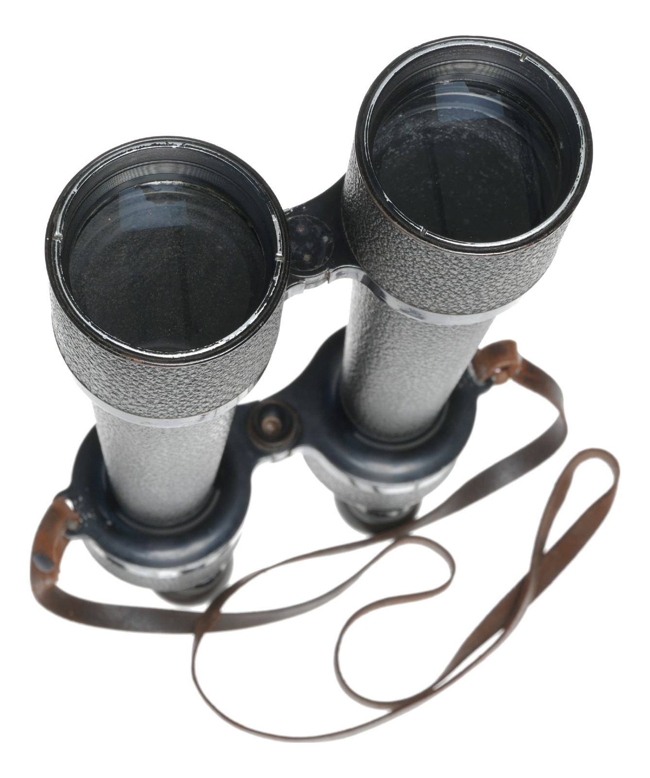 WWI Carl Zeiss Jena Delfort Binoculars 18×50 Original Leather Strap cased