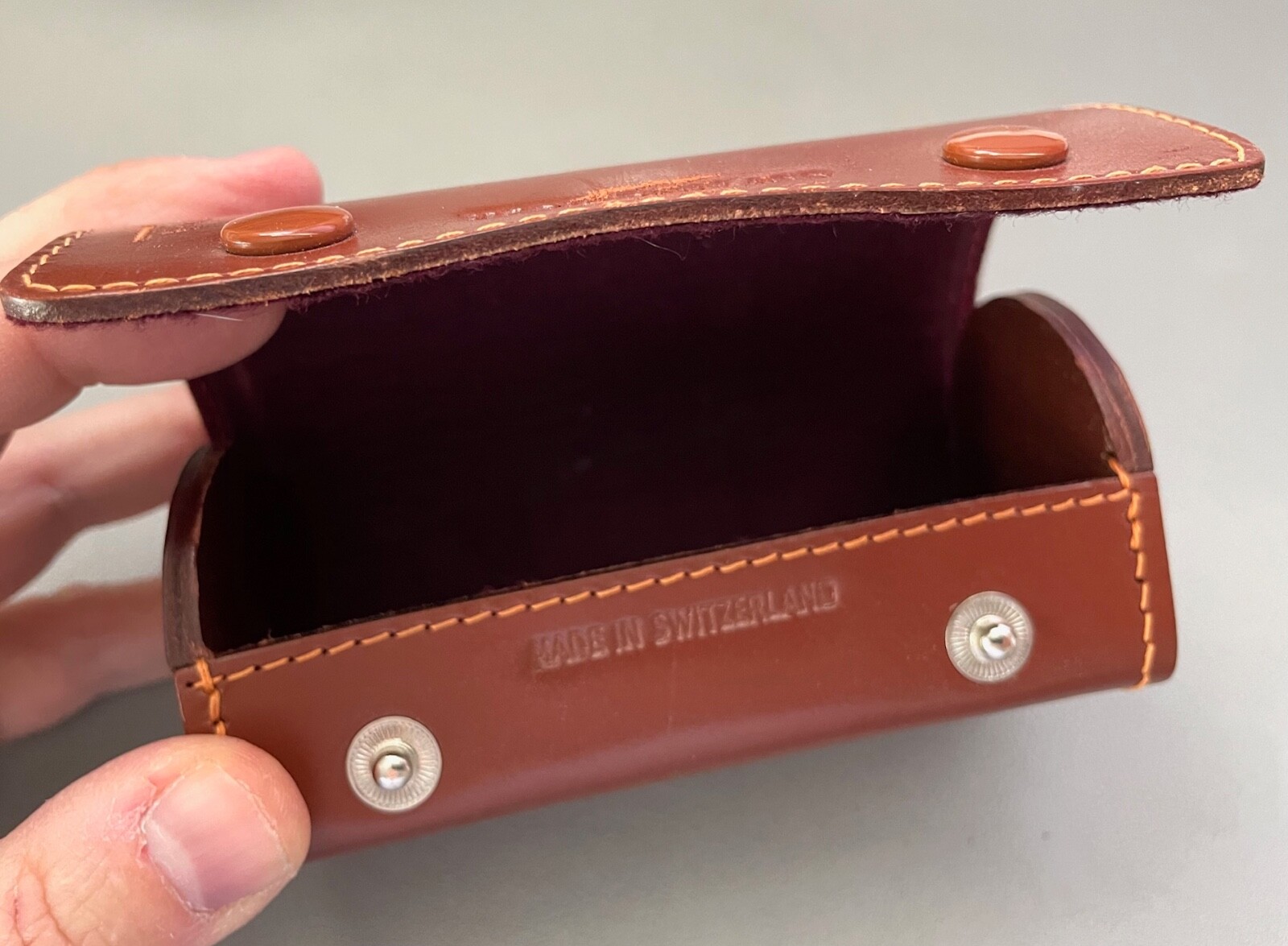Original Kern Paillard Bolex LENS CASE for 75mm f1.9 Switar Lens