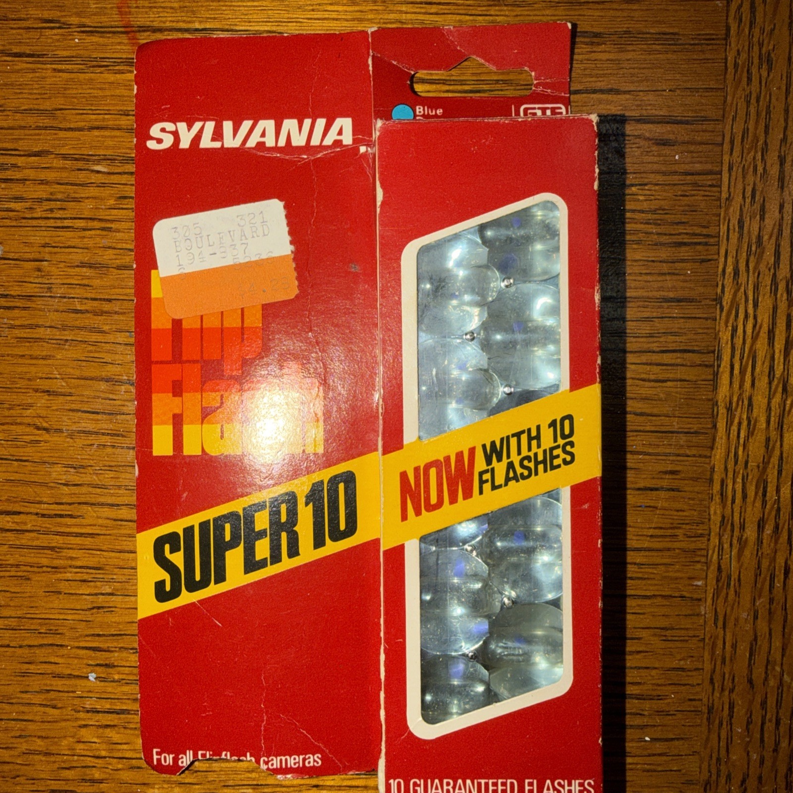 SYLVANIA Flip Flash Super 10 Flipflash Camera Flashes, Vintage