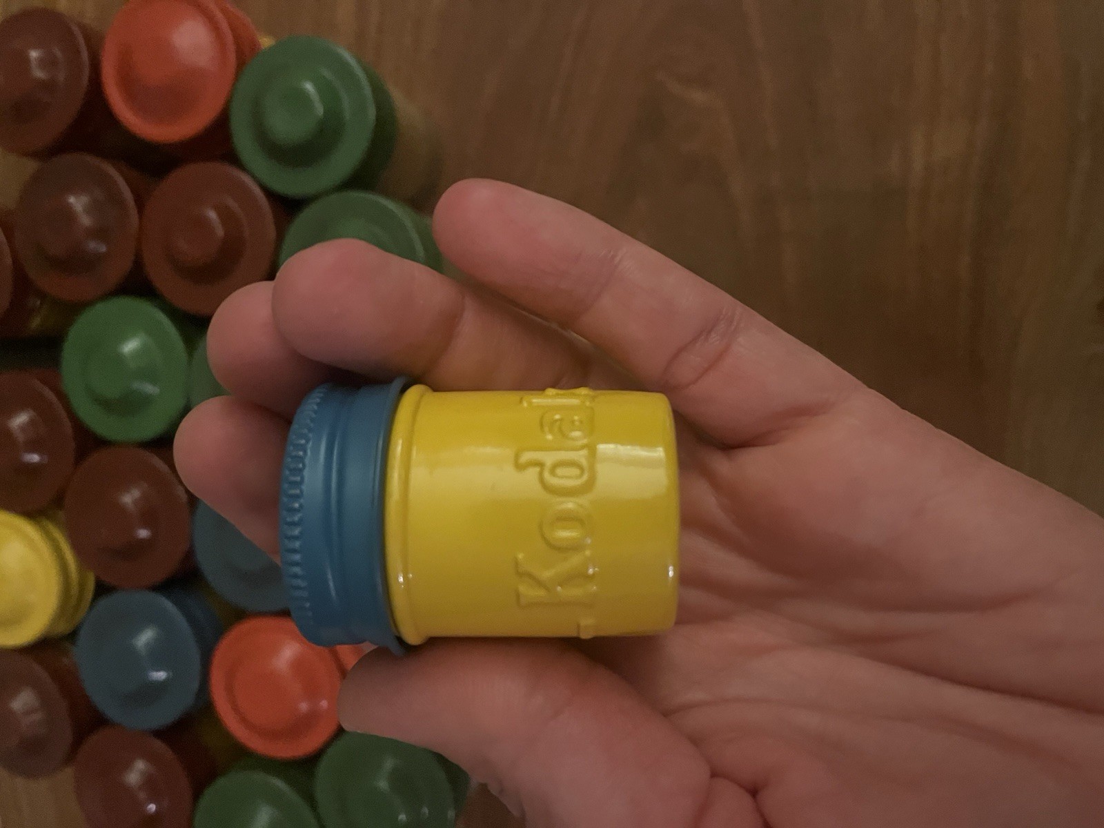Kodak Vintage Metal Film Canisters – Colorful Lot of 24