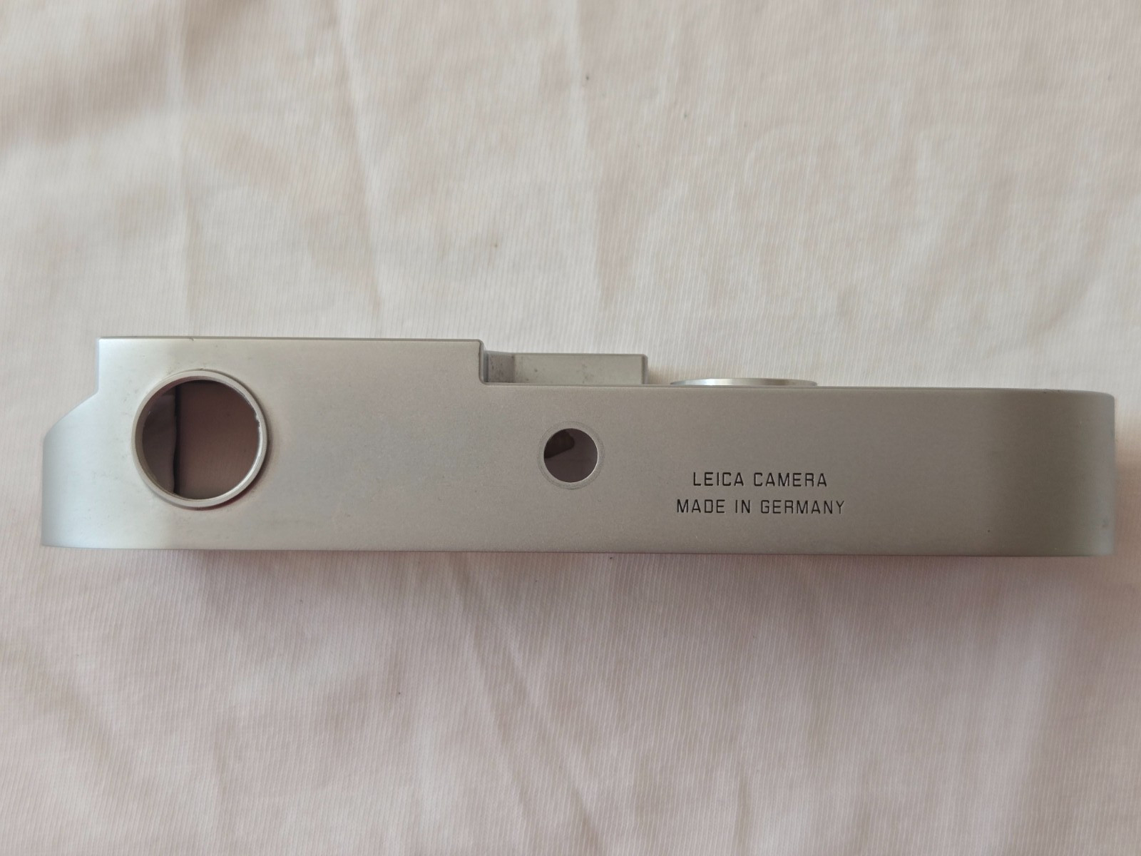 Mint-! OEM Parts – Leitz Leica M7 Chrome Top Plate w/ View Window Glasses 0.72