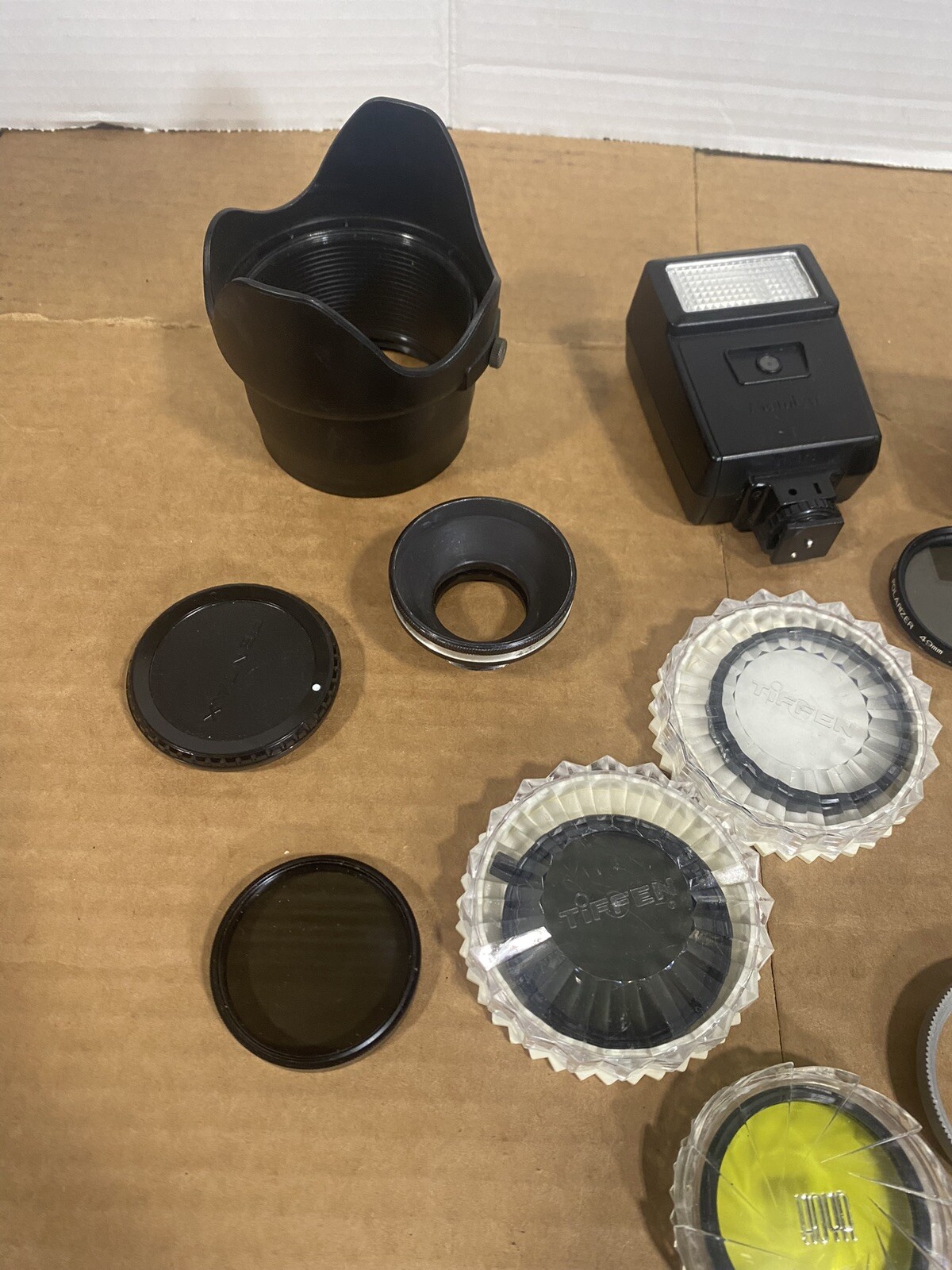 Lot Of 14 Camera Accessories- Hoya, Tiffen, Etc.