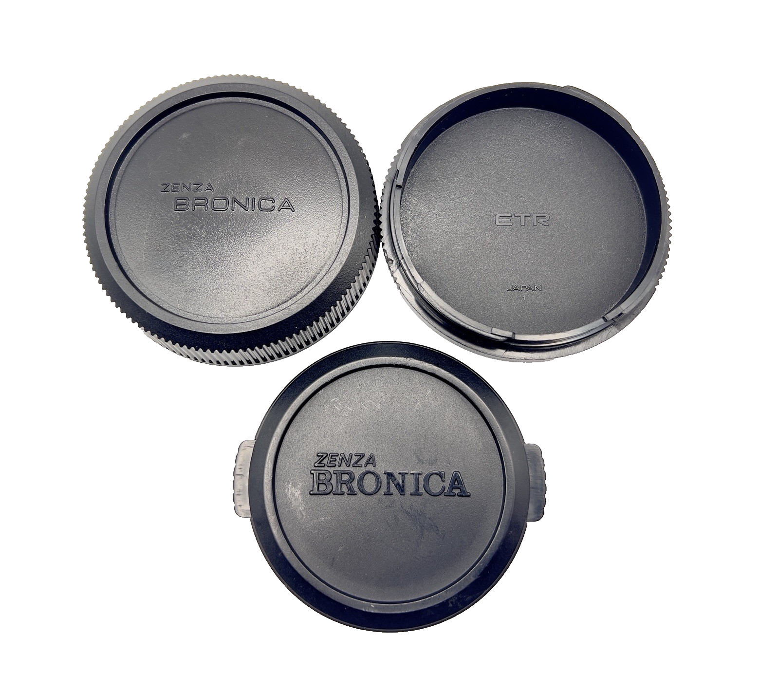 ZENZA BRONICA ETR Camera Body & Lens Cap & Front Cap 72mm Lot