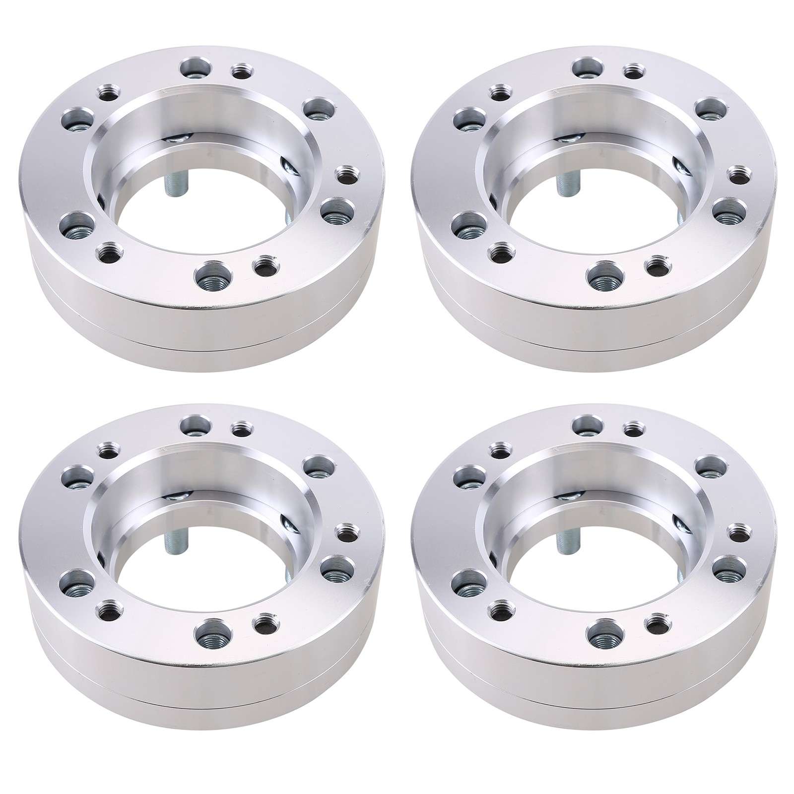4pc 6X5.5 to 5X4.75 Flange Hubcentric Wheel Spacers 1 Inch 5 Lug Studs for Corve