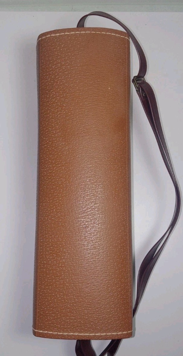 Vtg ANSCO Ready Flash Camera/Carrying Case w/Two Bulbs & No. 29 Portrait Lens 1+
