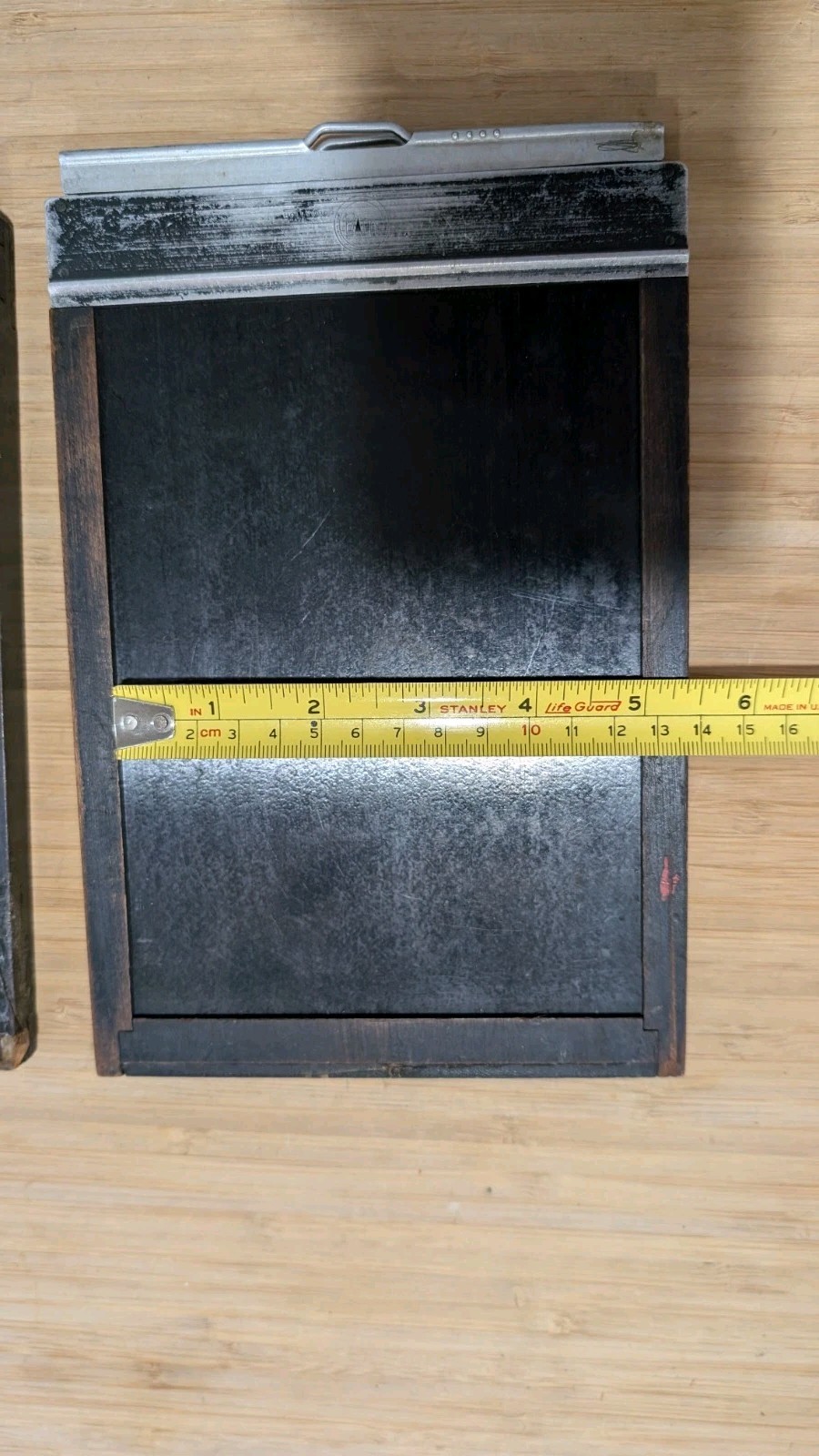 Lot of (2) Vintage Wood View Camera Film Holders L.F. Deardorff ?