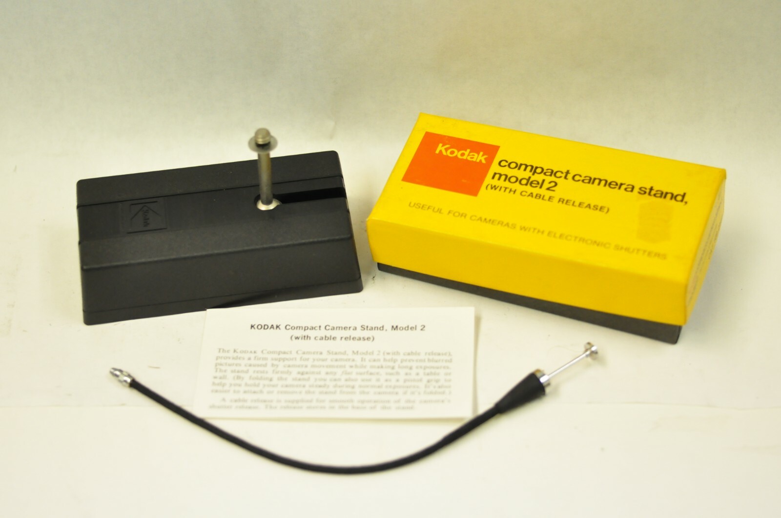 Kodak compact camera stand model 2. No. C227 Cat. 109 2147. New old stock