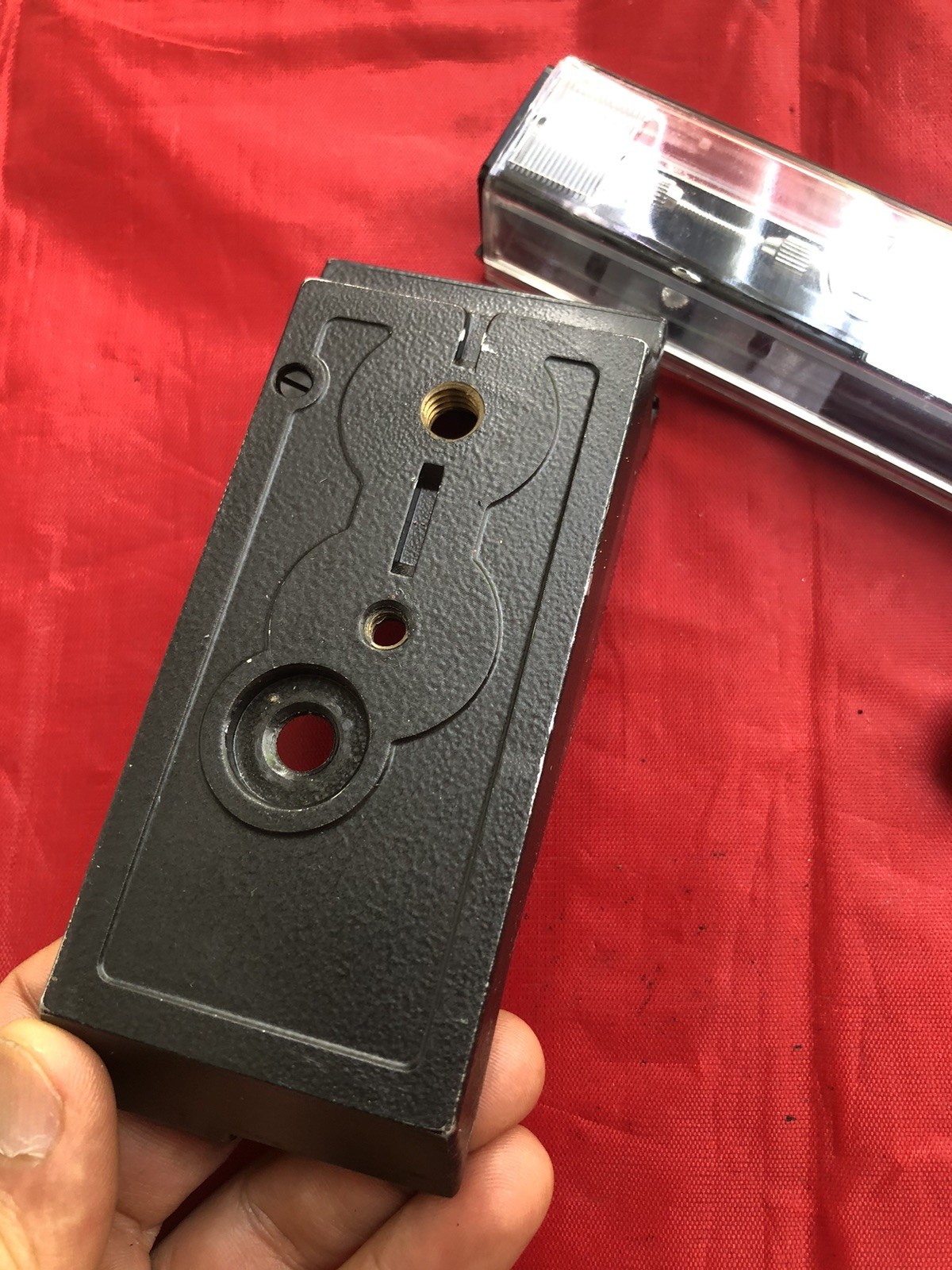 Bolex Base plate And Shutter Release For Bolex H16 Reflex Non Reflex cameras