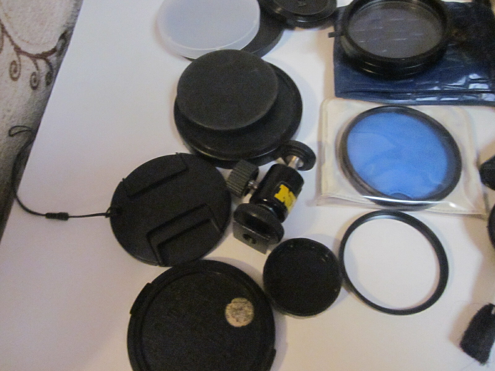 27 VINTAGE CAMERA ACCESSORIES LENSES FLASHES COVERS ILEX F4.5 163MM #29092 LENSE