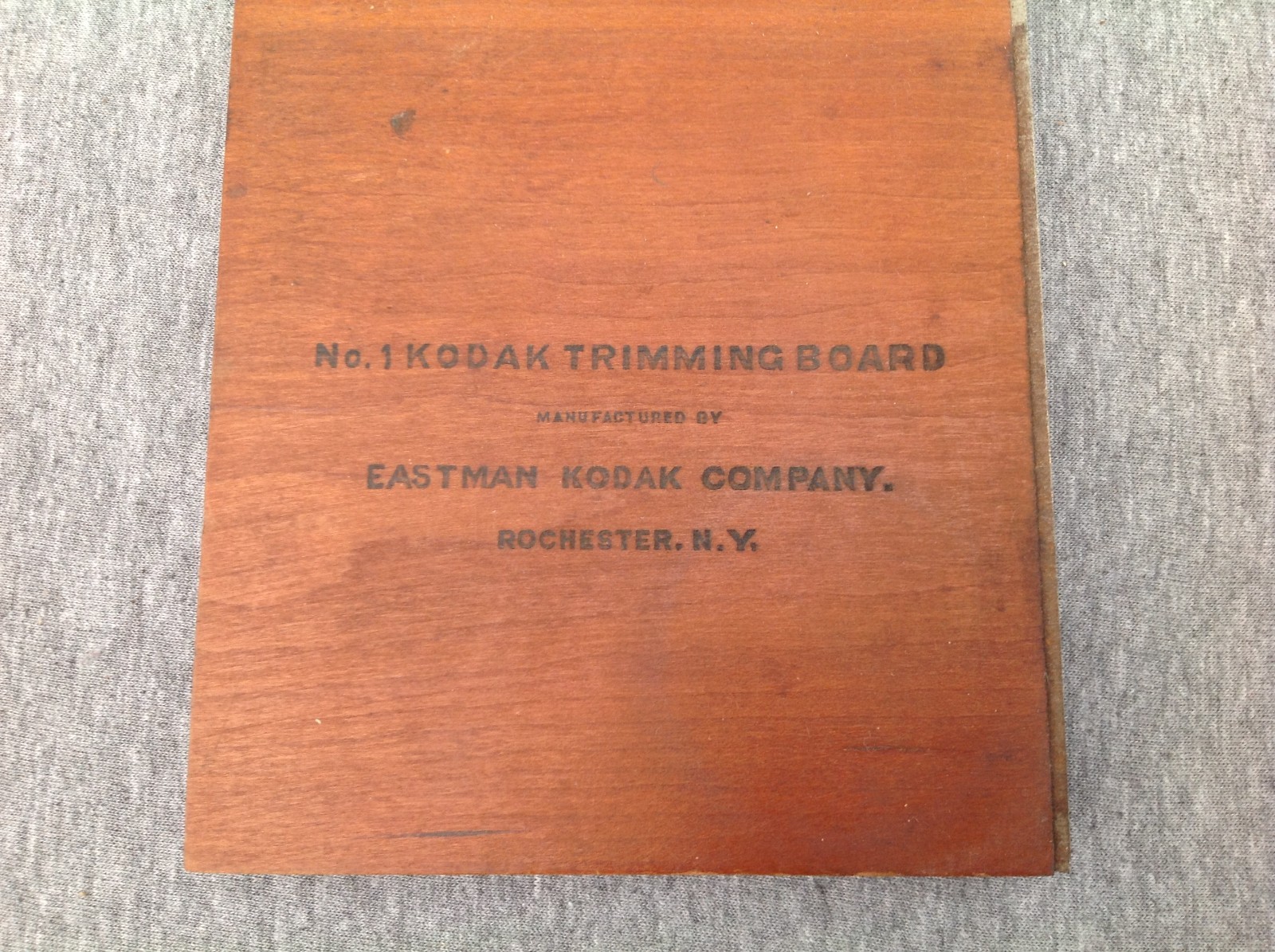 No. 1 Kodak Trimming Board