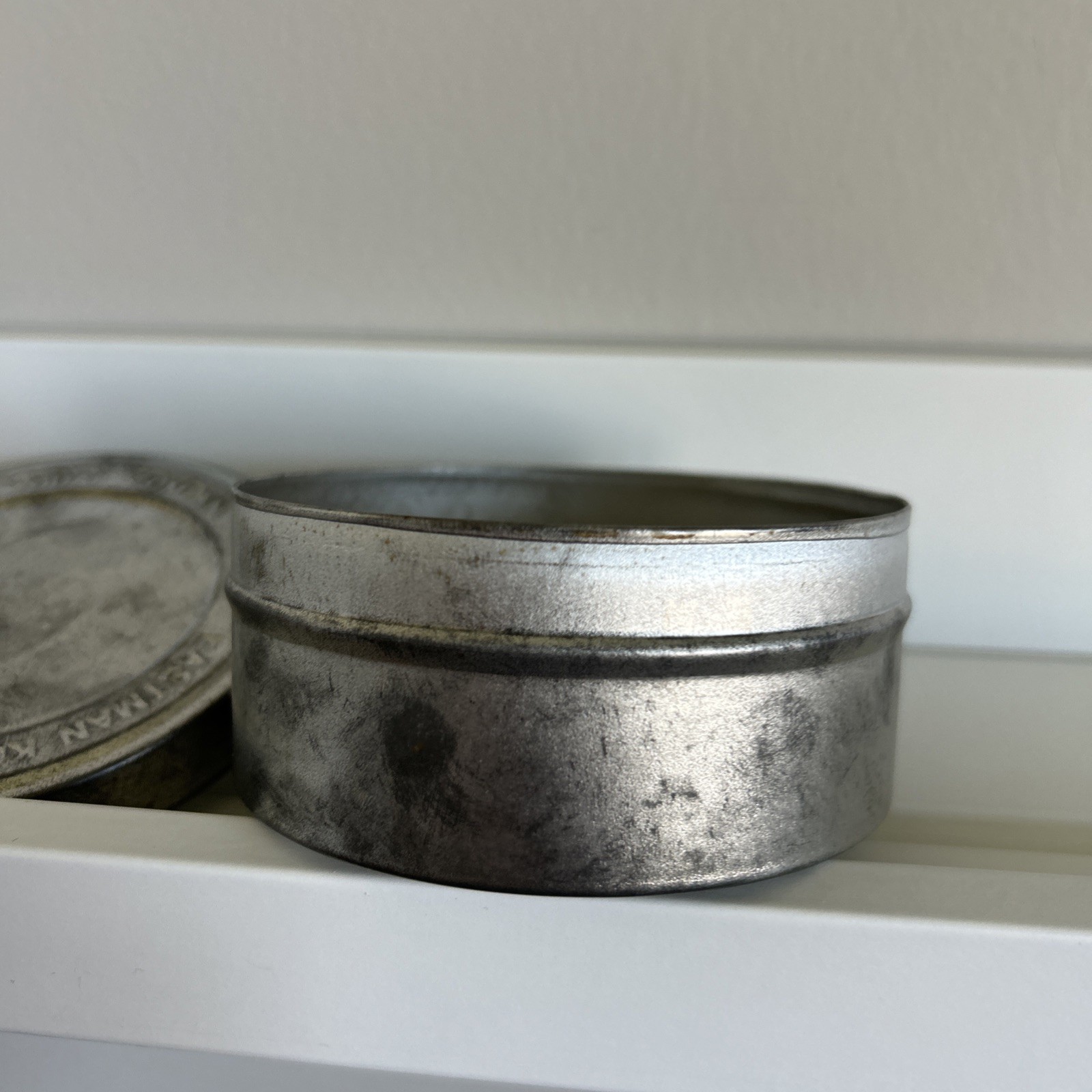 Vintage Eastman Kodak Company 35mm Film Canister Tin Pan 3 3/4 Wide Metal