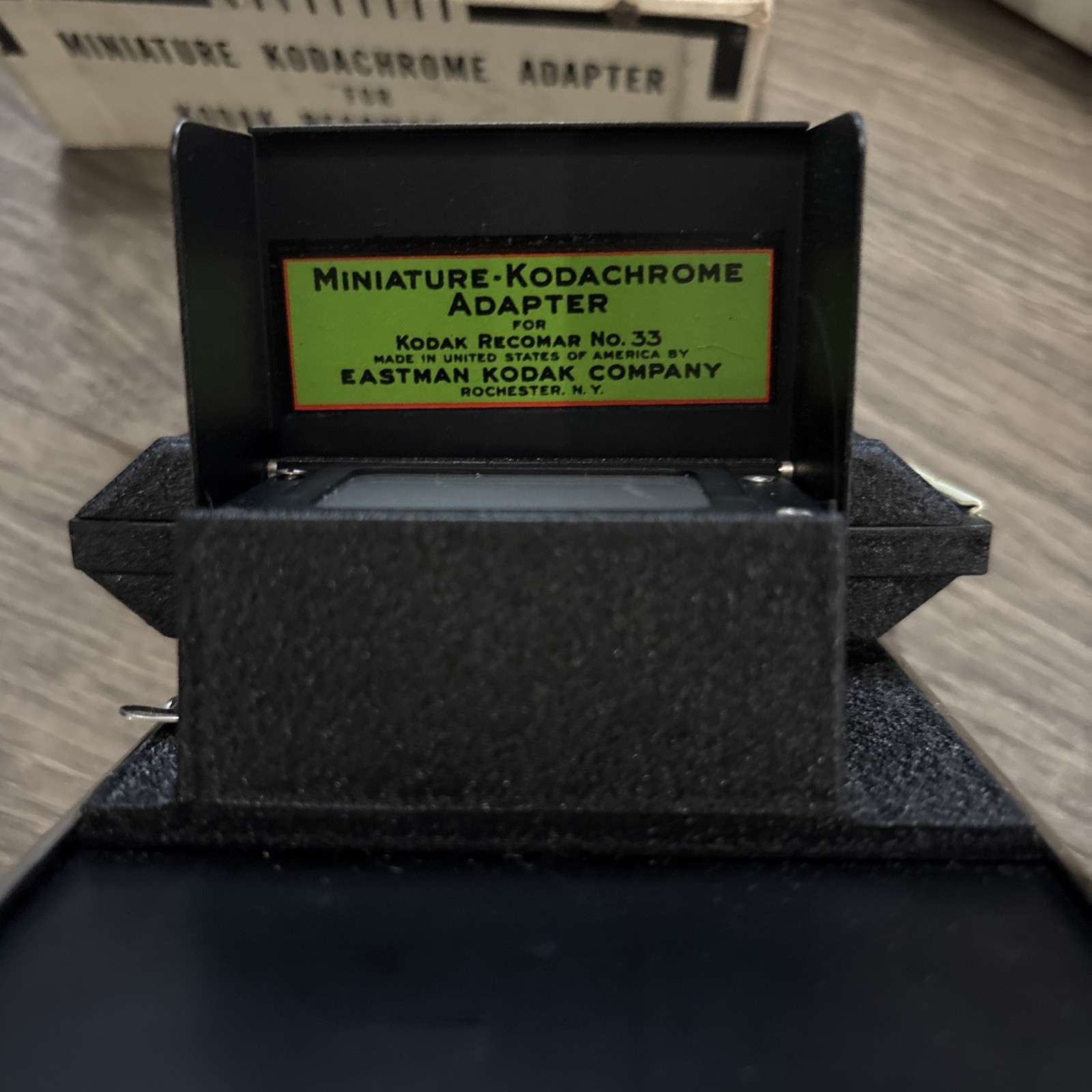 VTG Miniature Kodachrome Adapter