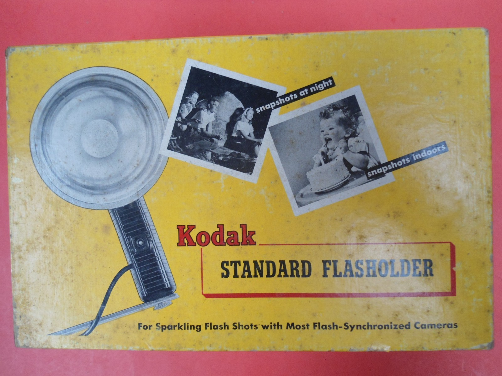 Kodak Standard 5″ Flash Holder in the Box