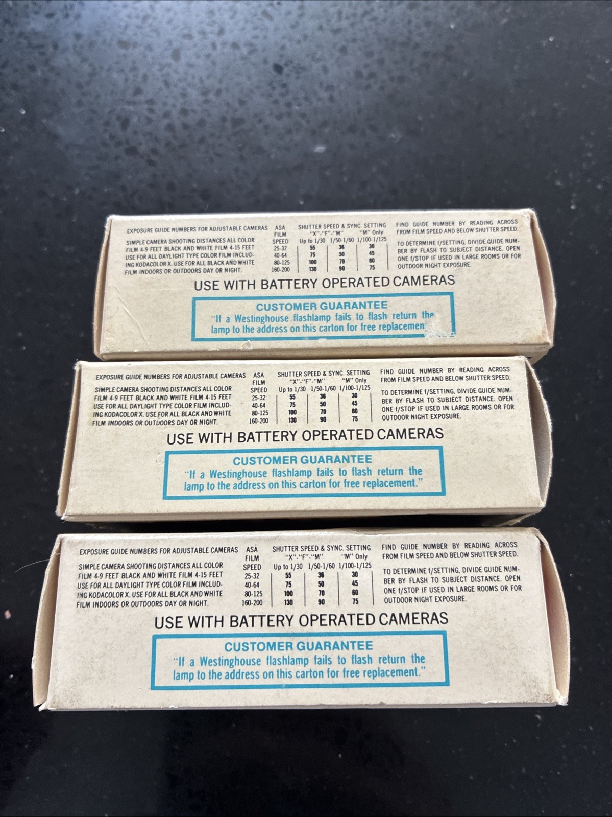 Lot of 8 Westinghouse Unused Flash Cubes 32 Flashes 3 Original Boxes Made USA