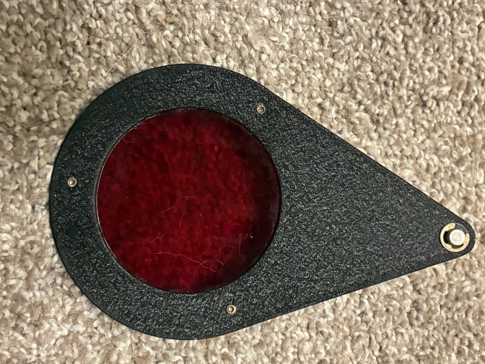 Vintage Omega D2 Darkroom Enlarger Red Safety Filter & Clear Filters
