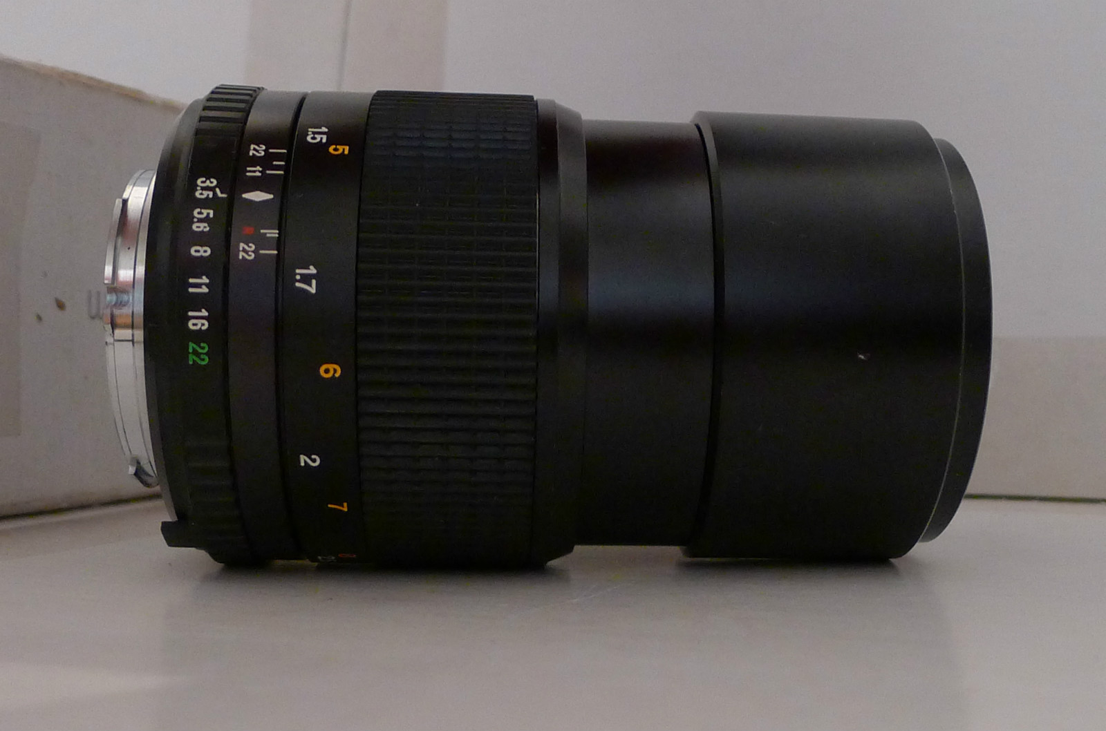 Minolta MD Celtic 135mm 1:3.5 Lens 55mm +End Caps- Japan TESTED