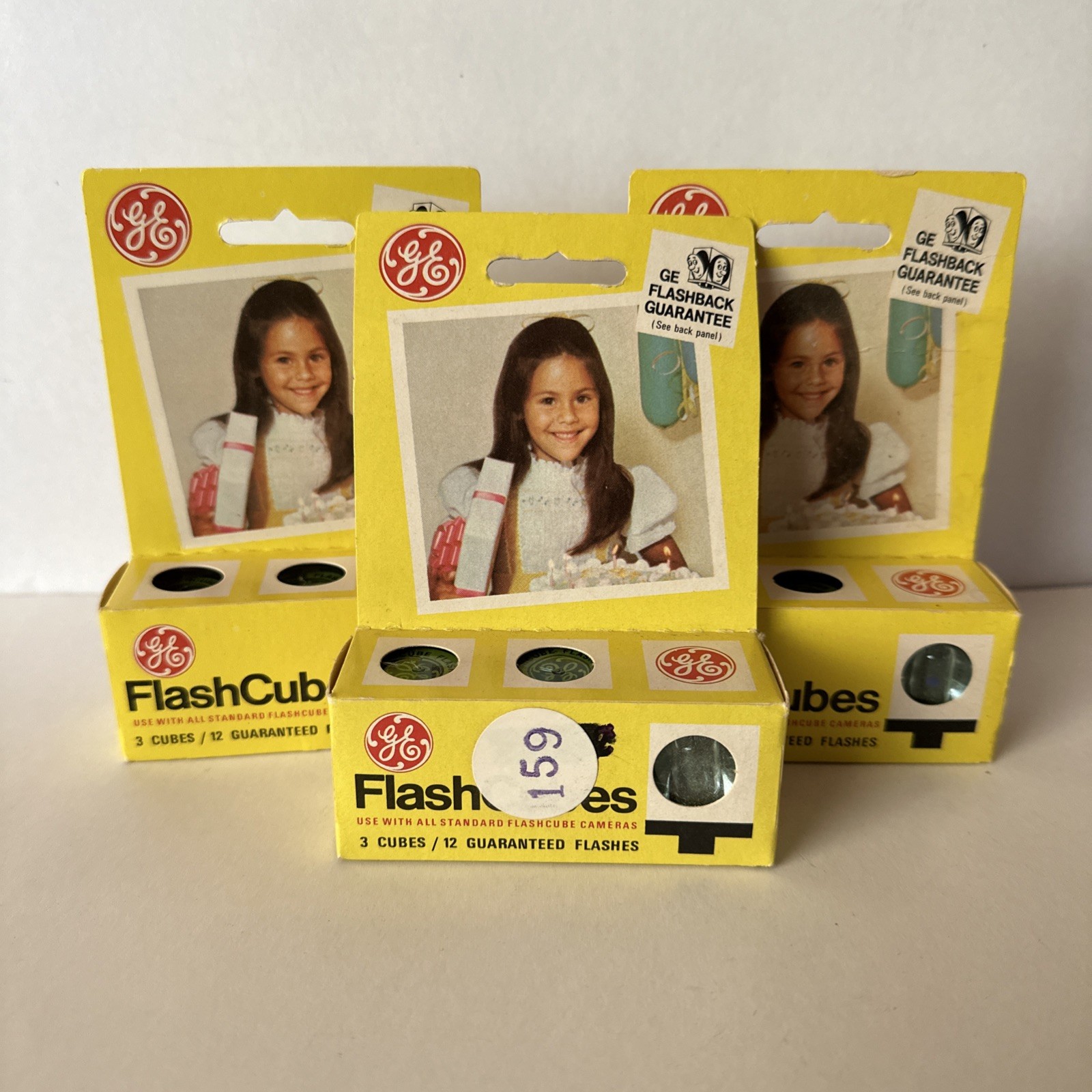 VTG GE Flashcubes 3 Per Box Lot Of 3 Boxes NOS NIB Film Photography