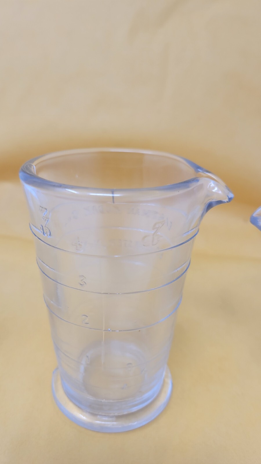 Vintage Eastman Kodak Co. 4oz. Photographic Use Glass Beakers Lot of 3