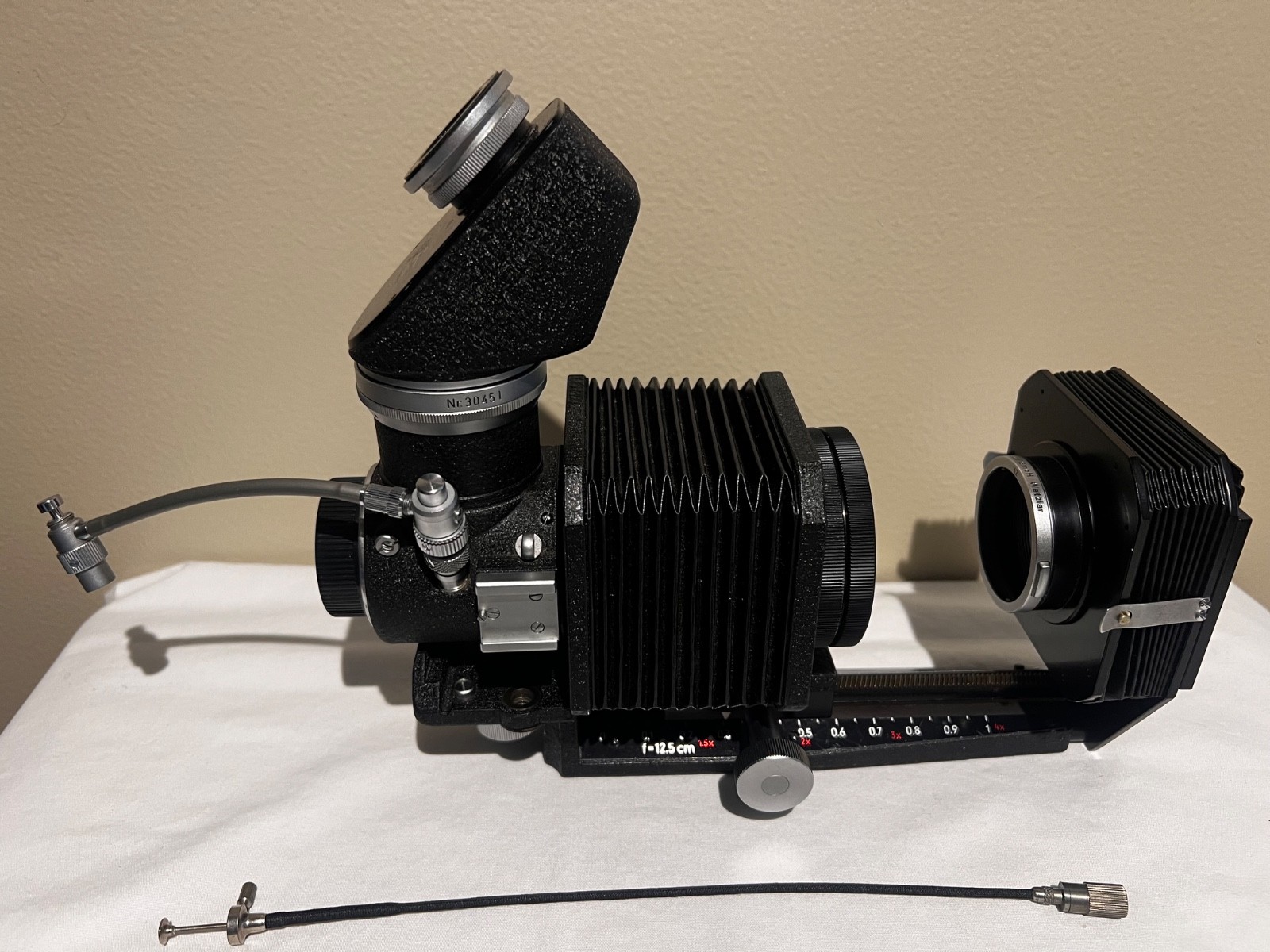 Leica Closeup Kit w/Bellows I & Visoflex I for Macro Photography w/Fitted Case