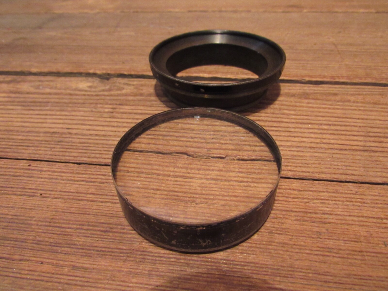 Vintage Brass Carl Zeiss Jena Tessar Lenses Format Film Photography