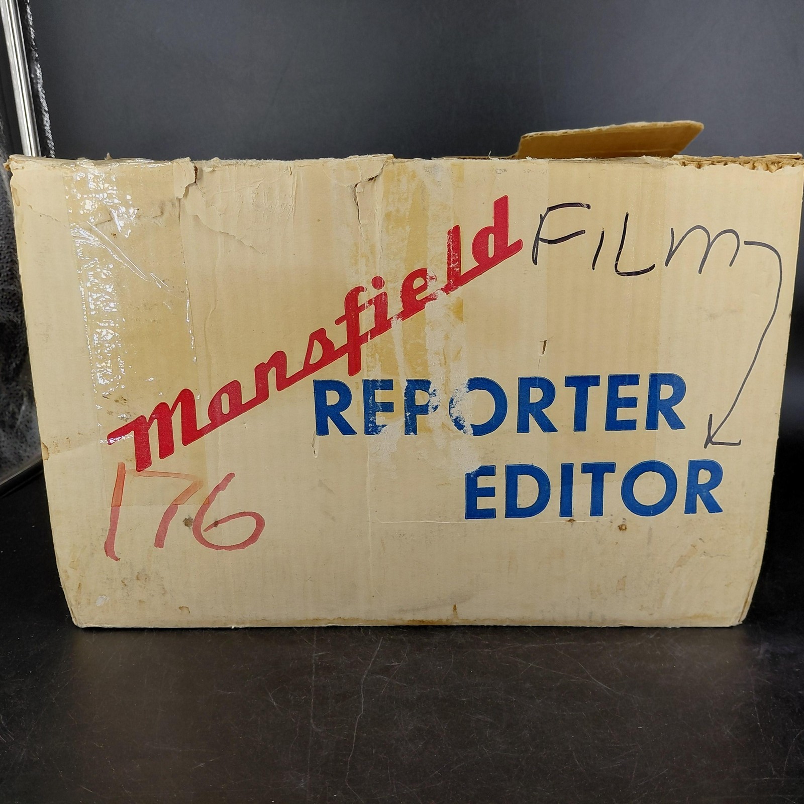 Vint Mansfield Reporter Editor 650 8mm Movie Film Reel Viewer Viewfinder WORKS