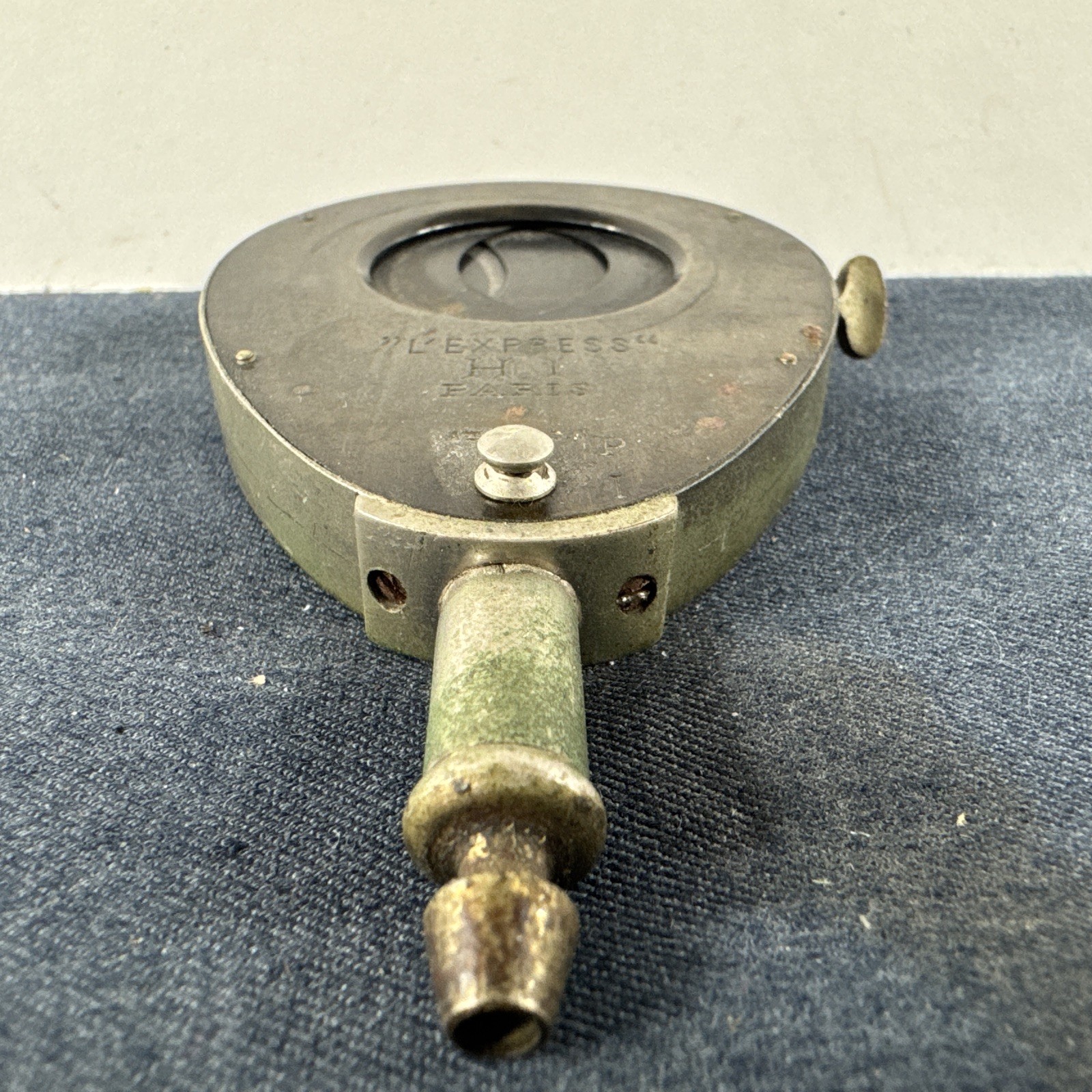 Rare L’Express H I Paris Brass Eyelid Iris Stule Shutter For Barrel Lens 2in