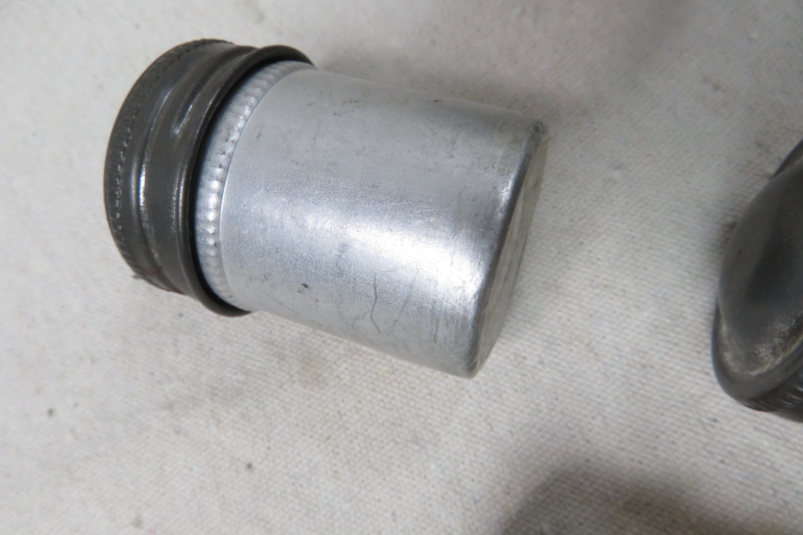 Lot of 5 Vintage Metal Aluminum 35mm Film Can Canisters Kodak