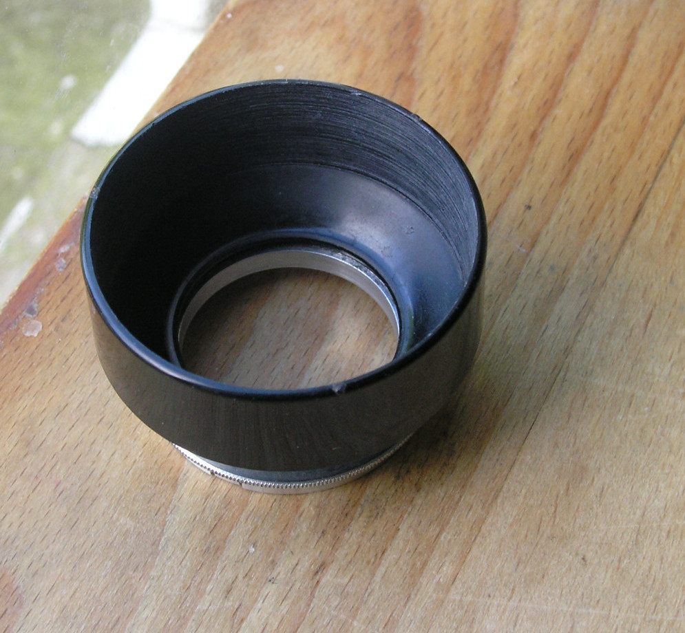 37mm push fit slip on lens hood Shade UK