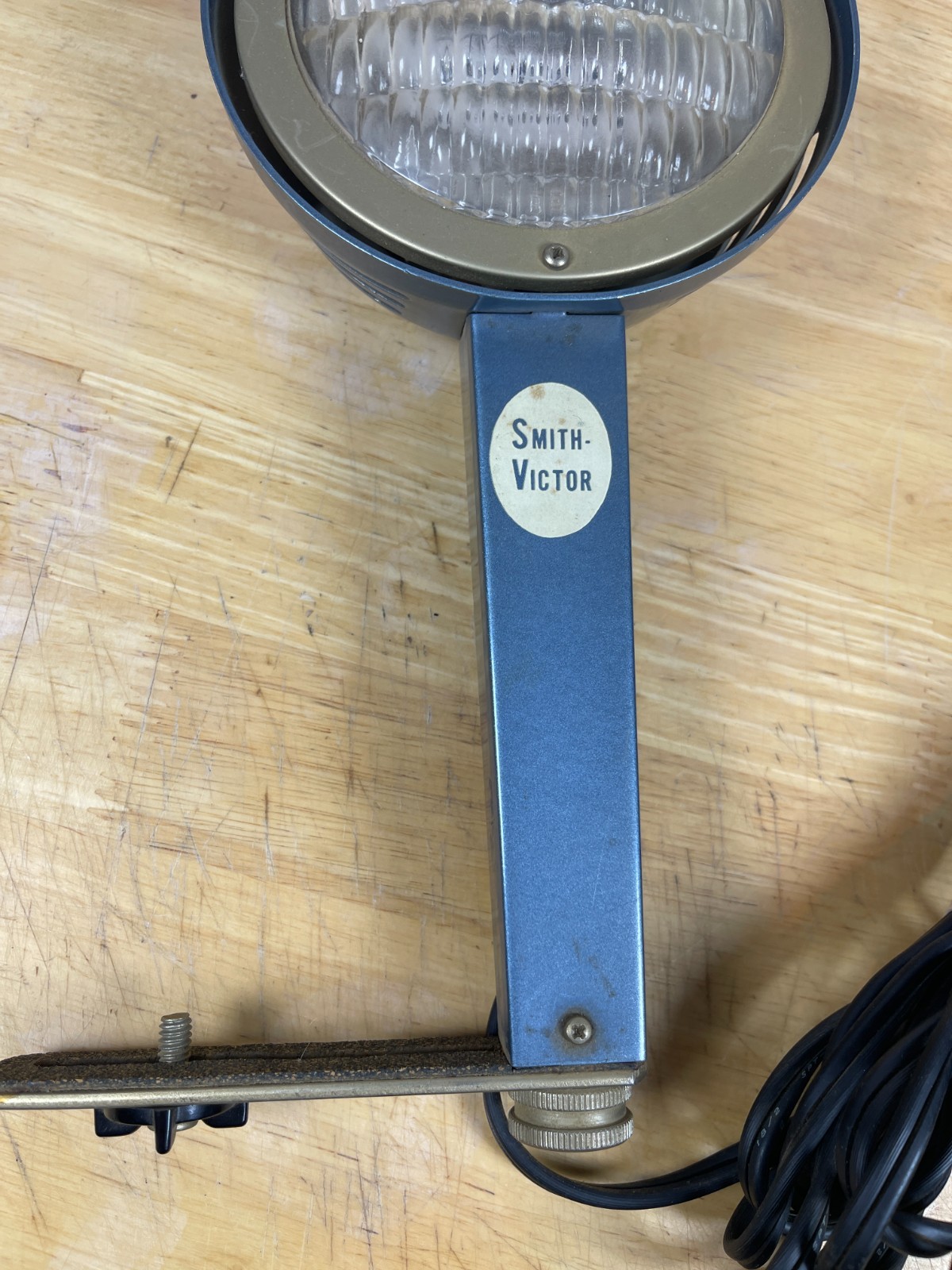 Smith Victor Model L5 Photo Light Clamp Mount 650W Vintage Tested USA