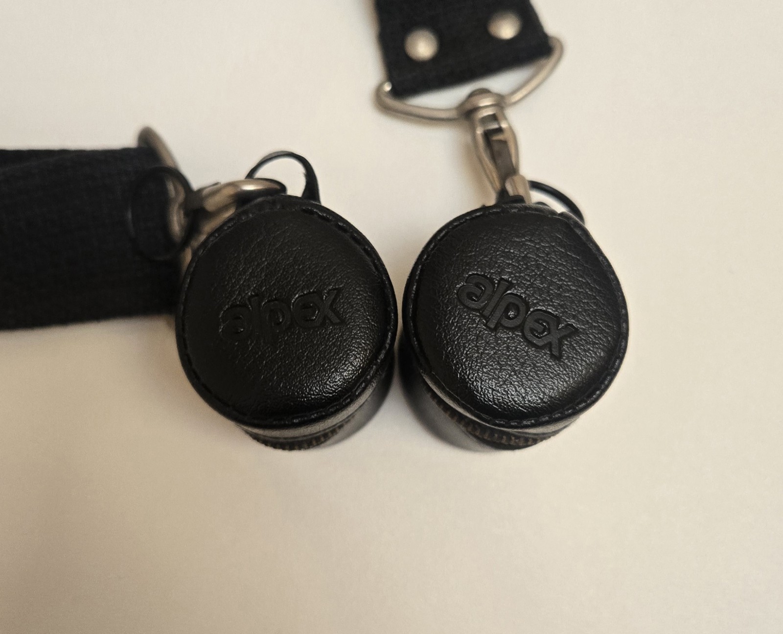 Vintage Alpex Camera Strap w/ Dual 35mm Film Canister Holders – Made in Japan