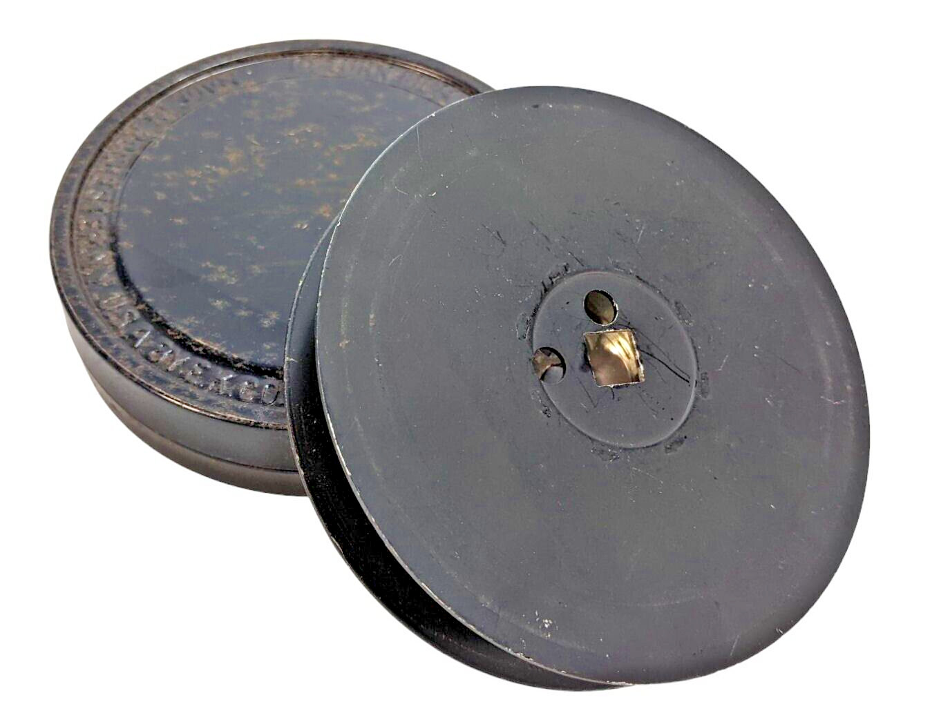 METAL KODAK 16MM CINE CAMERA 100 FT CAMERA TAKE-UP SPOOL + CAN