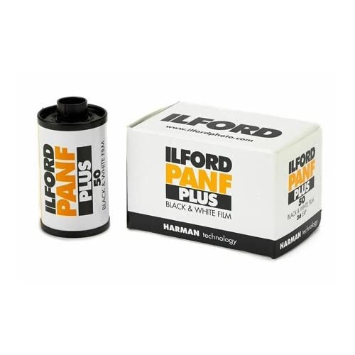PAN F Plus, Black and White Print Film, 135 (35 mm), ISO 50, 36 Exposures 2-Pack