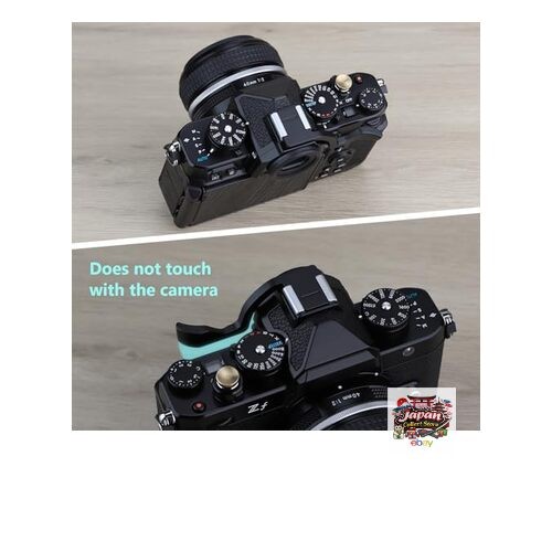 Haoge Metal Thumb Up Rest Hand Grip for Nikon Zf ZF Camera Accessories Black