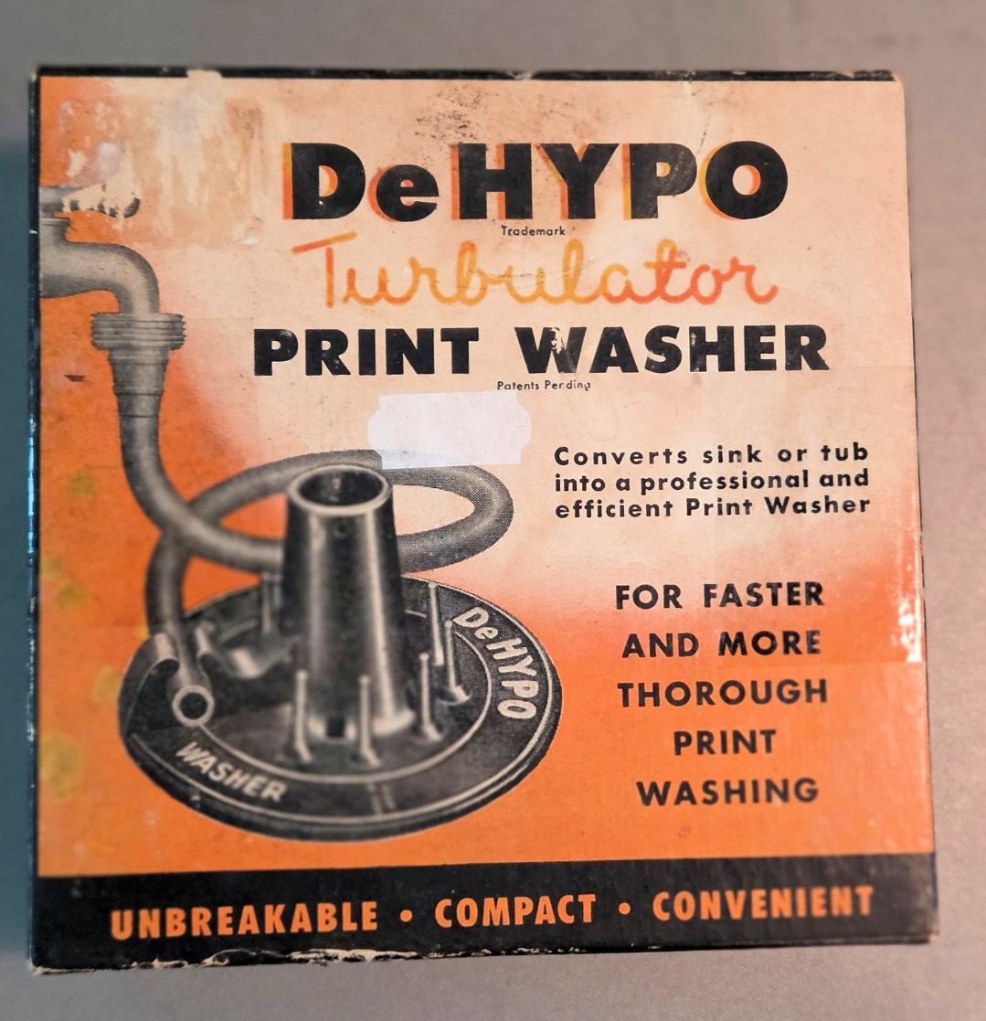 DeHYPO Turbulator Print Washer w/ Original Box – Vintage Photography Developing