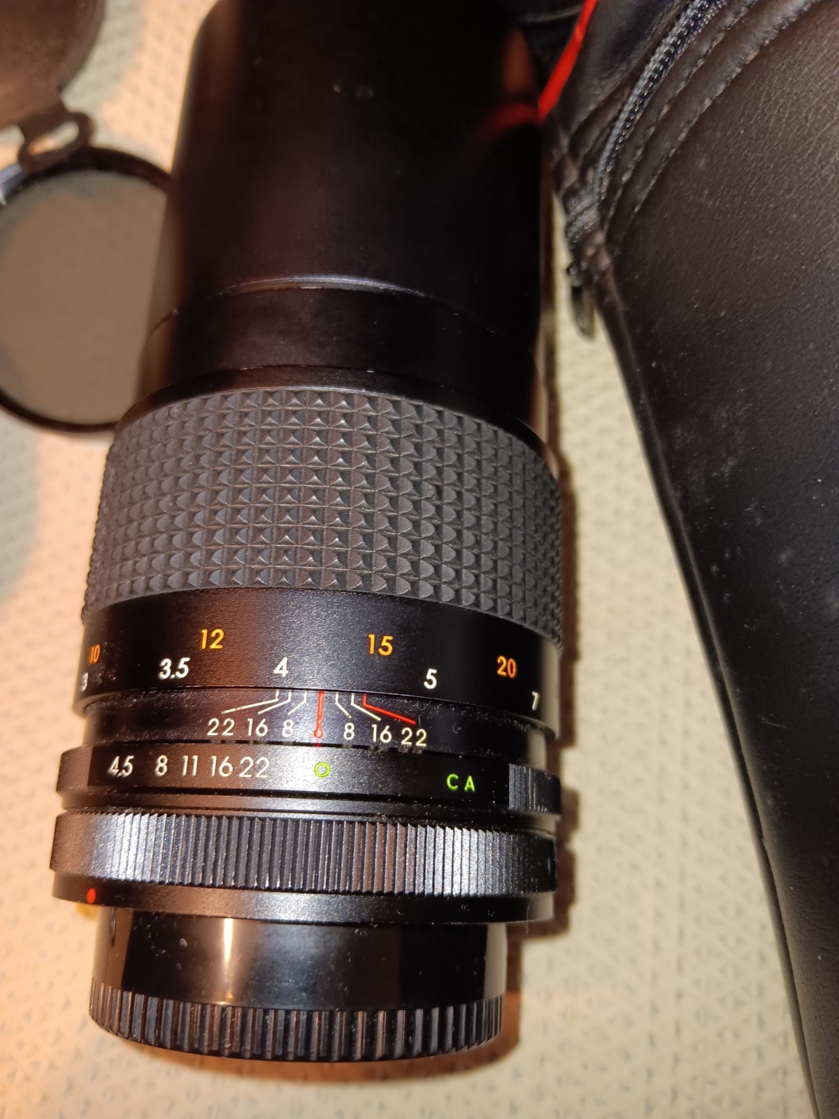 VINTAGE LOT OF CAMERA LENS, FLASHES LENS COVER, LENS CASES