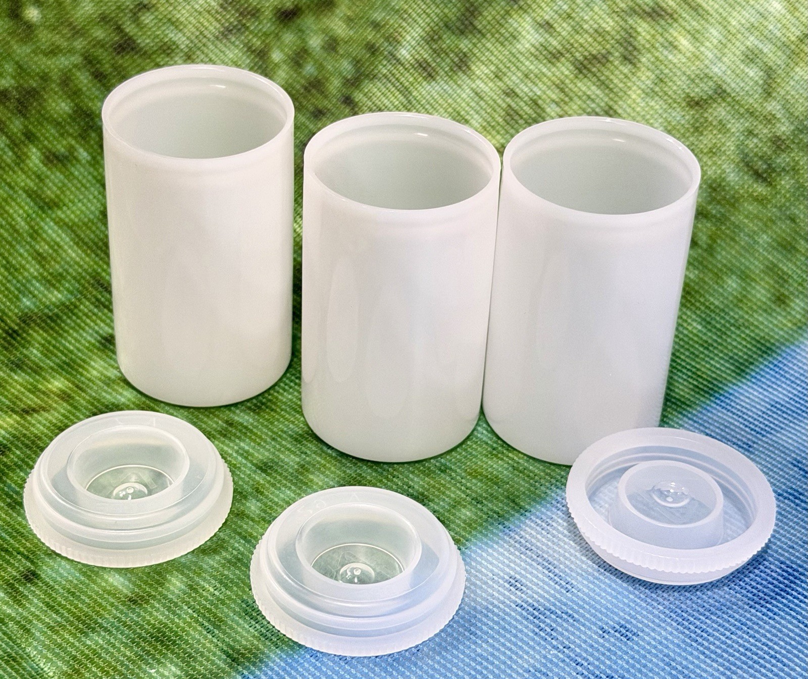 35MM PLASTIC CASE WITH COVER TRANSPARENT 200 PCS