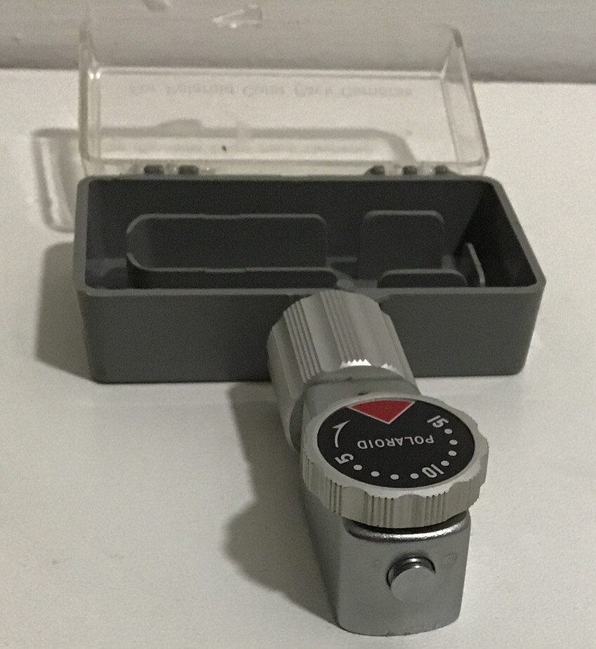 Vintage -WORKING – Made in Japan Polaroid Self-Timer #192 in Original Case