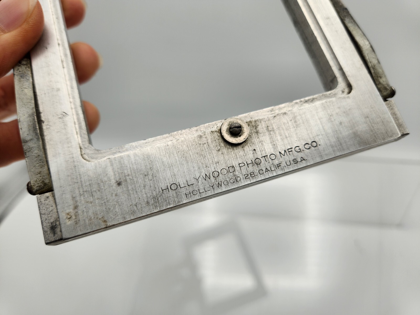 Vintage Feather-Lite Adapter for American Films Hollywood Photo Co. 3 1/4×4 1/4″