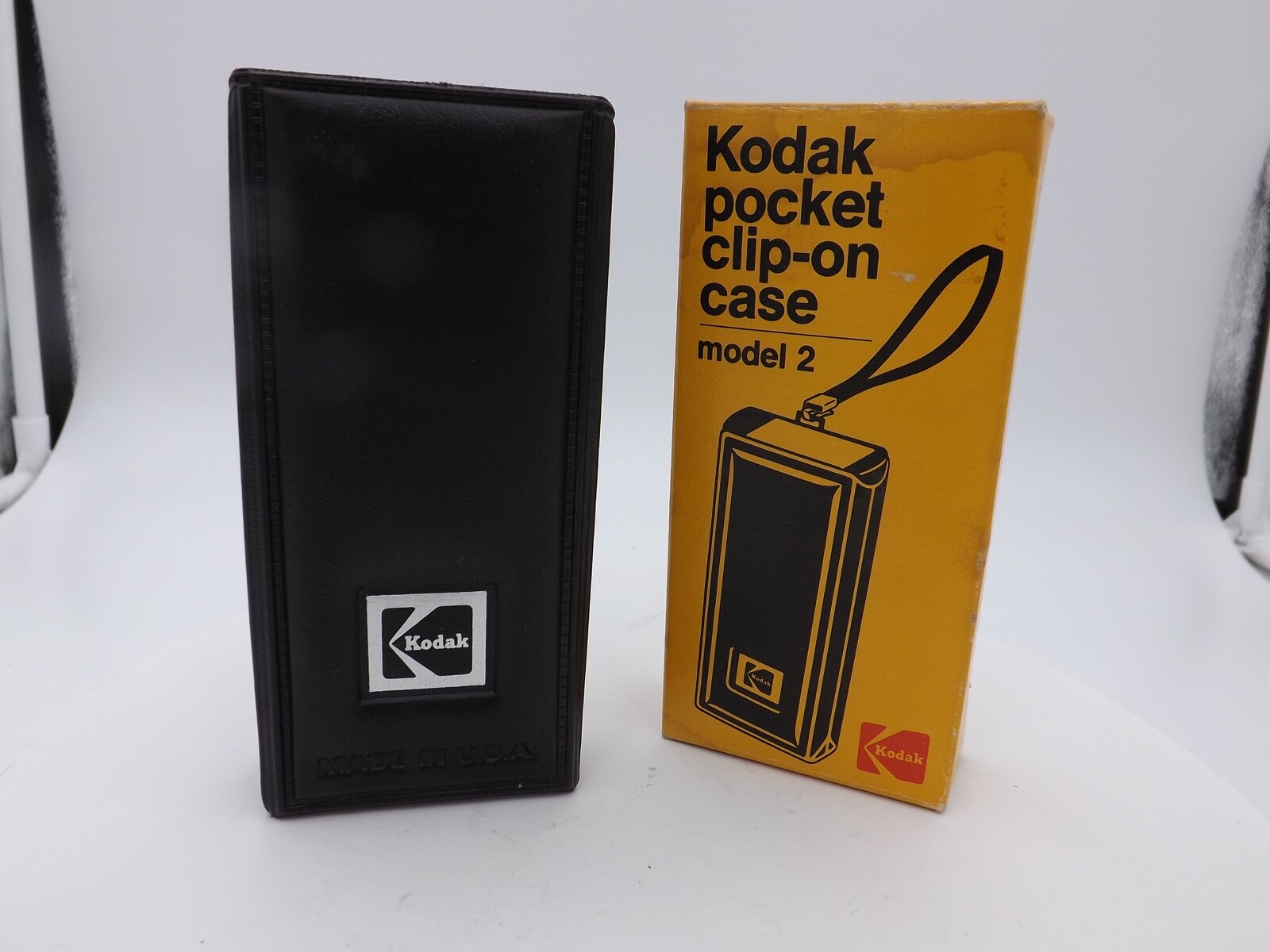 Vintage Kodak Pocket Clip-on Case Model 2 C 19C