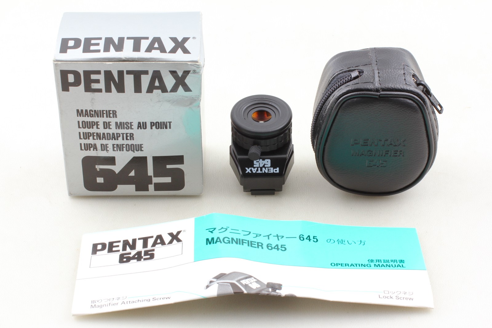 BOXED [Unused] Pentax 645 Magnifier View Finder for 645 N NII II From JAPAN