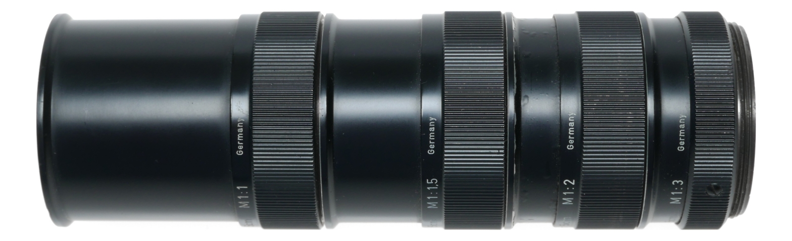 Summar Elmar Leitz Wetzlar extension tube macro set 5cm Black vintage set
