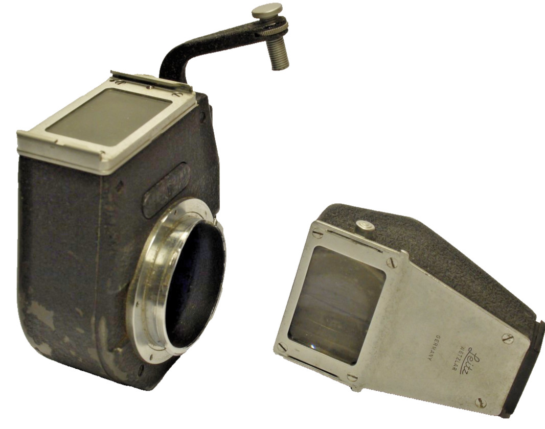 Leitz Visoflex III housing M mounts, removable Right Angle Eye-Level finder. Box